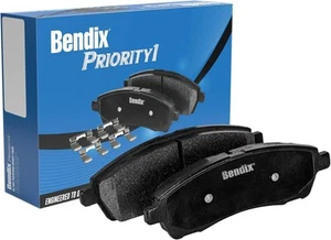 Juego de pastillas de freno de cerámica Bendix Priority 1 para vehículos Geo Lexus Toyota - Imagen 1 de 6