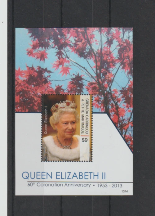 Granada 2013 60 Aniversario Coronación de la Reina M/Hoja MNH - Imagen 1 de 1
