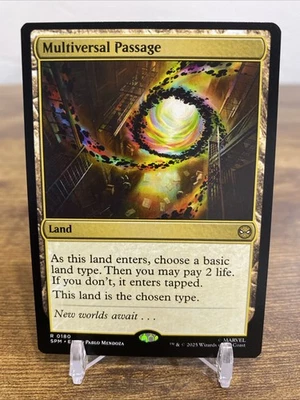 Multiversal Passage Marvel's Spider-Man Regular Magic The Gathering TCG - Image 1 of 3