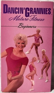 1989 Dancin' Grannies Mature Fitness Beginners Exercise VHS Tape - Picture 1 of 8
