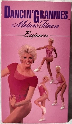 1989 Dancin' Grannies Mature Fitness Beginners Exercise VHS Tape - Image 1 of 4