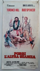 Locandina Cinema Porgi l'Altra Guancia TERENCE HILL BUD SPENCER DE ANGELIS - Picture 1 of 6