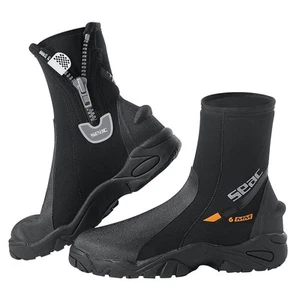 SEAC Pro HD 6mm Neoprene Wetsuit Boots with Side Zipper - Picture 1 of 1