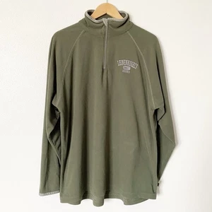 Leinenkugel Beer Embroidered Quarter Zip Sweatshirt Men’s XL Olive Green Brewery - Picture 1 of 10