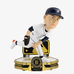 Tarik Skubal Detroit Tigers Gold Rush Bobblehead MLB Baseball - Picture 1 of 1