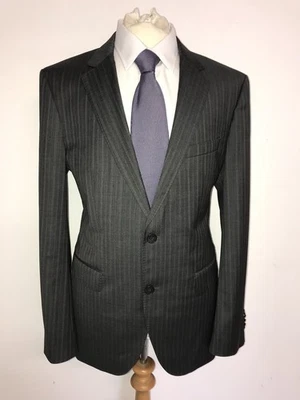 HUGO BOSS - Mens GREY WOOL SUIT - 40 Reg - W32 L32 - GORGEOUS - Image 1 of 4