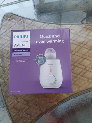 Flaschenwärmer für Babys der Fa. Philips, weiß, 17 cm hoch, fast neu - Bild 1 von 4