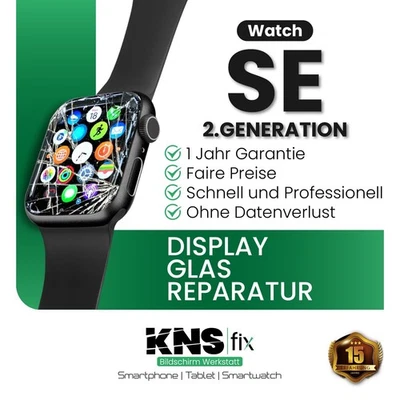 Apple Watch SE 2 Frontglas Reparatur Displayglas Tausch ✅ 24 Stunden | Günstig! - Bild 1 von 4