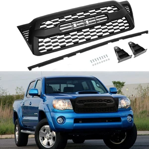Parrilla delantera parachoques con capucha parrilla adecuada para Toyota Tacoma 2005-2011 2006 2007 EE. UU. - Imagen 1 de 23