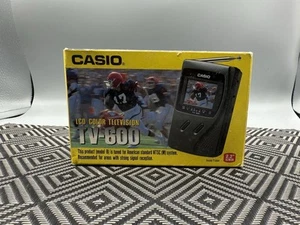 Vintage Casio Handheld Portable LCD Color Television TV-600B 2.2" Screen  - Picture 1 of 5
