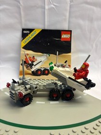 Classic Lego Space Set #6870 Space Probe Launcher from 1981!  COMPLETE w Minifig
