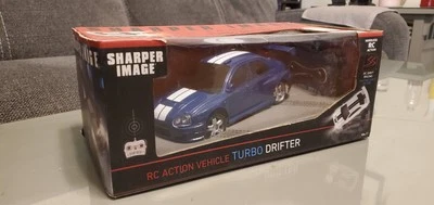 Sharper Image RC Action Vehicle TURBO DRIFTER Blue Car, Remote Controlled, 2017 - Image 1 of 4