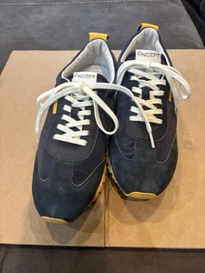 ONCEPT Zapatillas de Corredor Retro Azul Marino/Amarillo Gamuza Nylon Talla EE. UU. 7 Sostenibles - Imagen 1 de 13
