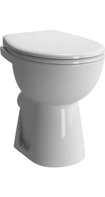 VITRA Stand-WC Conforma Tiefspüler, 355 x 485 x 460 mm weiß - Bild 1 von 2