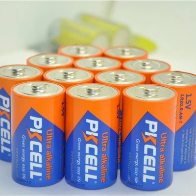 12Pcs 1.5V D Cell Batteries LR20 E95 AM1 PC1300 Alkaline for LED Candles - Image 1 of 3