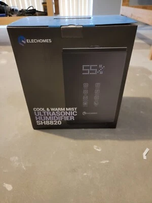 Elechomes SH8820 5.5L Ultrasonic Top Fill Humidifier - Black - Image 1 of 4