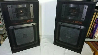 COPPIA CASSE JVC SP E1BK - Immagine 1 di 4