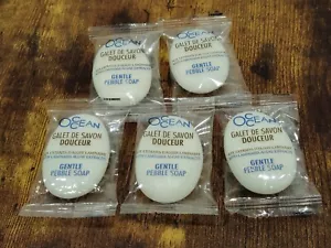 Jabón de guijarros suave Occean Galet De Savon (LOTE DE 5) NUEVO - Imagen 1 de 2