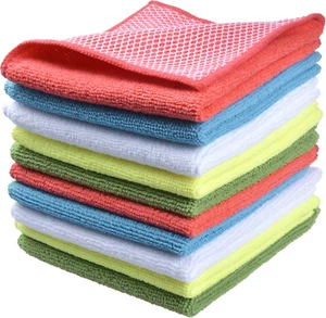Microfiber Dish Cloth for Washing Dishes Dish Rags Best Kitchen Washcloth Cleani - Picture 1 of 12