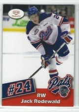 2012-13 Regina Pats (WHL) Jack Rodewald