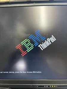 Vintage IBM Thinkpad T40 laptop 1.5gig 256 Mb - Picture 1 of 9