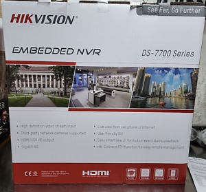 Hikvision DS-7732NI-I4/16P(B) 32CH 16PoE 4SATA 12MP Plug&Play 4K NVR 4TB