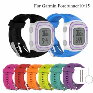 Sportband für Garmin Forerunner 10 Forerunner 15 Uhrenarmband Silikon Armband - Bild 1 von 20