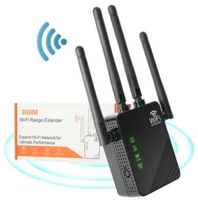 VSIUO WLAN Repeater Router Range WIFI Signal Verstärker Access Point Booster Netzwerk
