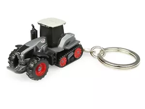 Universal Hobbies Claas Axion 960 TerraTrac Metal Keychain "Gunmetal Grey"UH5873 - Picture 1 of 3
