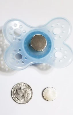 SALE!! Reborn Doll Supplies 1 Magnet for Pacifiers or Bows! LOWEST PRICE!