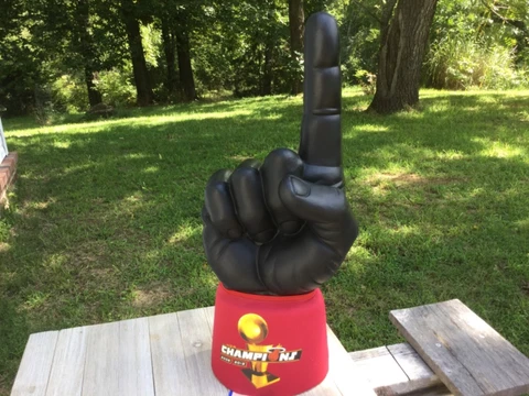 Miami Heat NBA Champions #1 Ultimate Hand 20" Foam Finger Cover