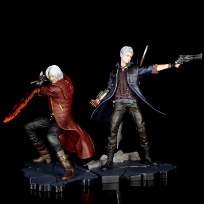 Figuras de estatua de Dante Nero edición de batalla de Devil May Cry 5 1/6 en caja Foto 1 de 4