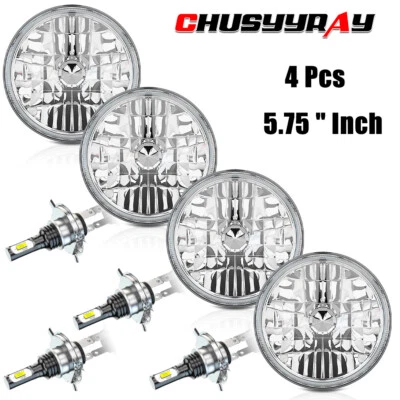 Faros LED Hi/Lo de 5,75" 5-3/4" para Ford Ranchero Gran Torino 1965-1976 Foto 1 de 4