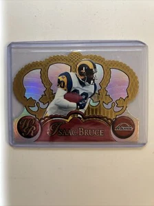 1997 Pacific Crown Royale Gold Holofoil Isaac Bruce #111 HOF - Picture 1 of 2