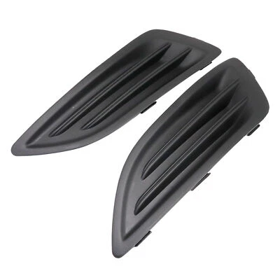 Pair For 2014-2019 FORD FIESTA Fog Light Covers Left Driver Right Passenger Side - Image 1 of 4