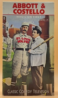 Abbott & Costello Who's On First VHS 1990 Release **Buy 2 Get 1 Free** - Image 1 of 3