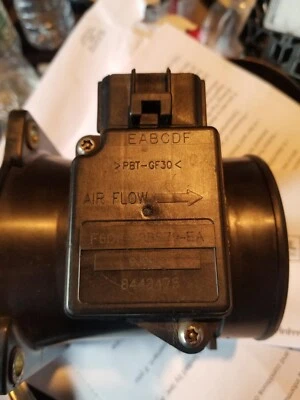 Medidor de flujo de aire másico Ford Contour Mystique 2000 2,5 V6 sensor MAF y manguera de entrada Foto 1 de 2