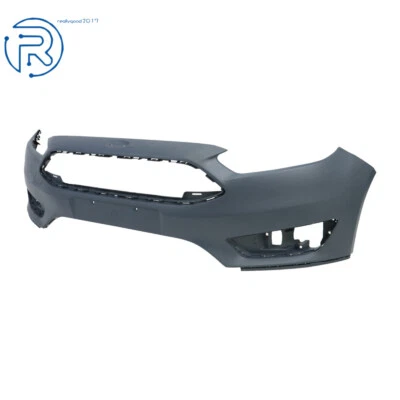 For 2015 2016 2017 2018 Ford Focus Front Bumper Cover ABS Primed Trim FO1000705 - Image 1 of 4