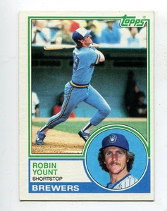1983 Topps #350 Robin Yount Milwaukee Brewers - Foto 1 di 1
