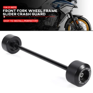 Front Fork Wheel Frame Slider Crash Guard For CFMOTO 800MT 2021-2025 800NK 23-24 - Picture 1 of 20