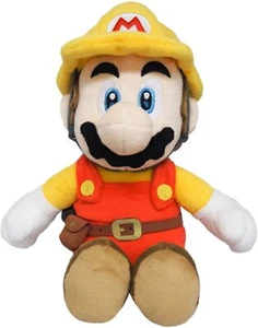 Sanei Super Mario Maker 2 SMM01 Builder Mario Plush, 9.5' - Picture 1 of 5