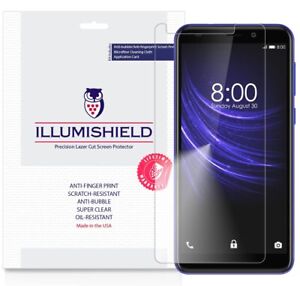 ILLUMISHIELD Screen Protector Compatible with Cloud Mobile Stratus C5 (3-Pack) C