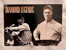 1994 Upper Deck All-Time Heroes Diamond Legends Lou Gehrig #160 HOF Yankees