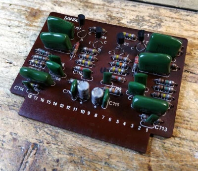 Sansui Filter Board F-1208 for Sansui AU 999- USED -- ONE PIECE -- - Image 1 of 3