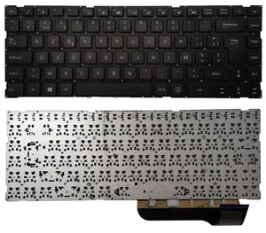 Original BELGIË Clavier MEDION AKOYA E6245 N4100 NSK-BS3SN 0KN1-5L2GE13 AZERTY - Afbeelding 1 van 3