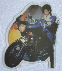 PRINCE- Purple Rain - Very Rare UK Shaped Picture Disc (Moterbike/Shape/Vinyl) - Imagen 1 de 2