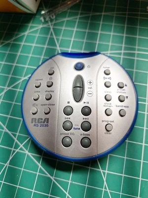 RCA RS2035 Blue Remote - Image 1 of 4