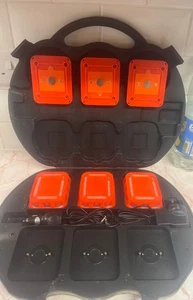 6x Rechargeable Led Hazard Warning Lights for Car Truck Magnetic Flash Light - Picture 1 of 1