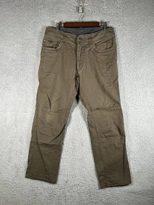 Kuhl Kanvus Jeans Hose Herren 34x30 braun Straight Fit robust Outdoor Wandern - Bild 1 von 16