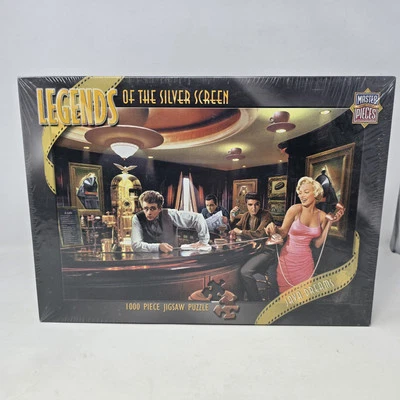 Master Pieces Jigsaw Puzzles Legends Of The Silver Screen Java Dreams 1000 Piece - Image 1 of 4